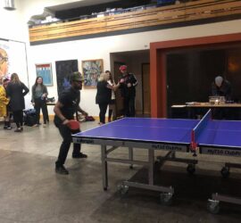 5th Annual SmashDown Ping Pong Invitational with Sabin CDC Community Manager Abel Johnson