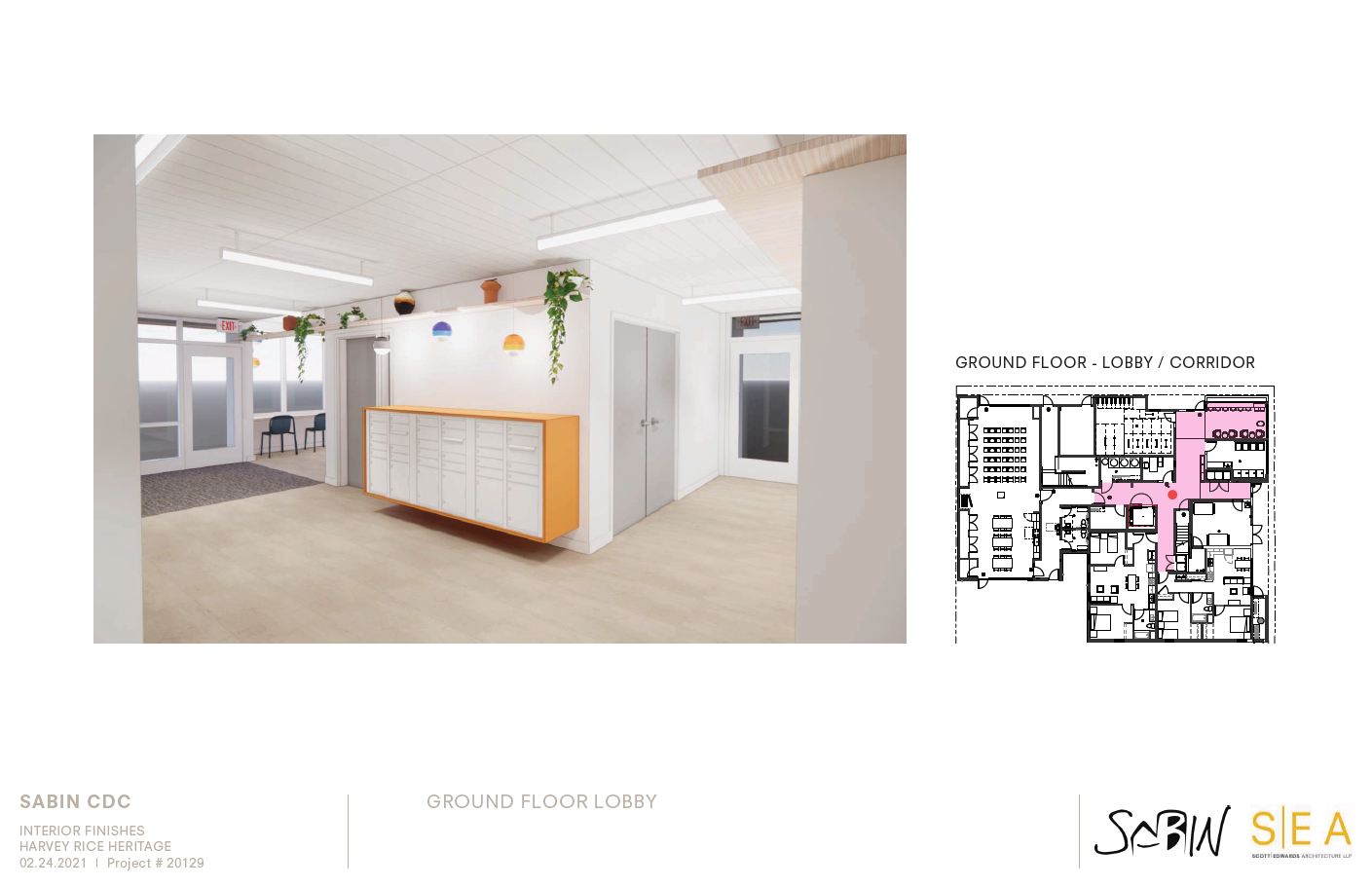SabinCDC HRH Interior Illustration